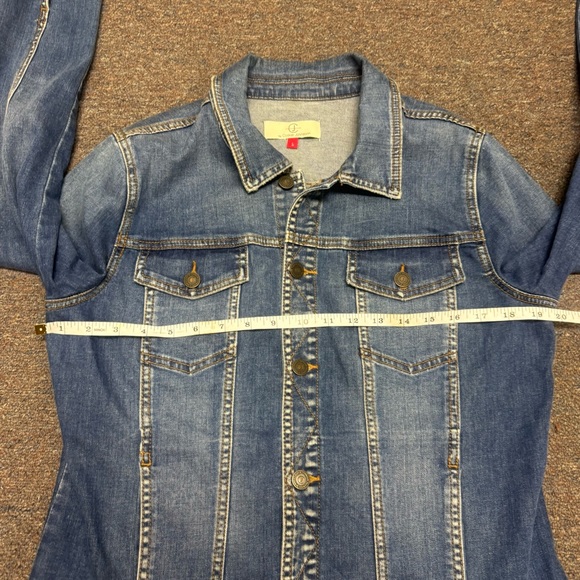 CJ by Cookie Johnson “Trust Classic Jacket” Jean Jacket Size Large - Picture 6 of 9